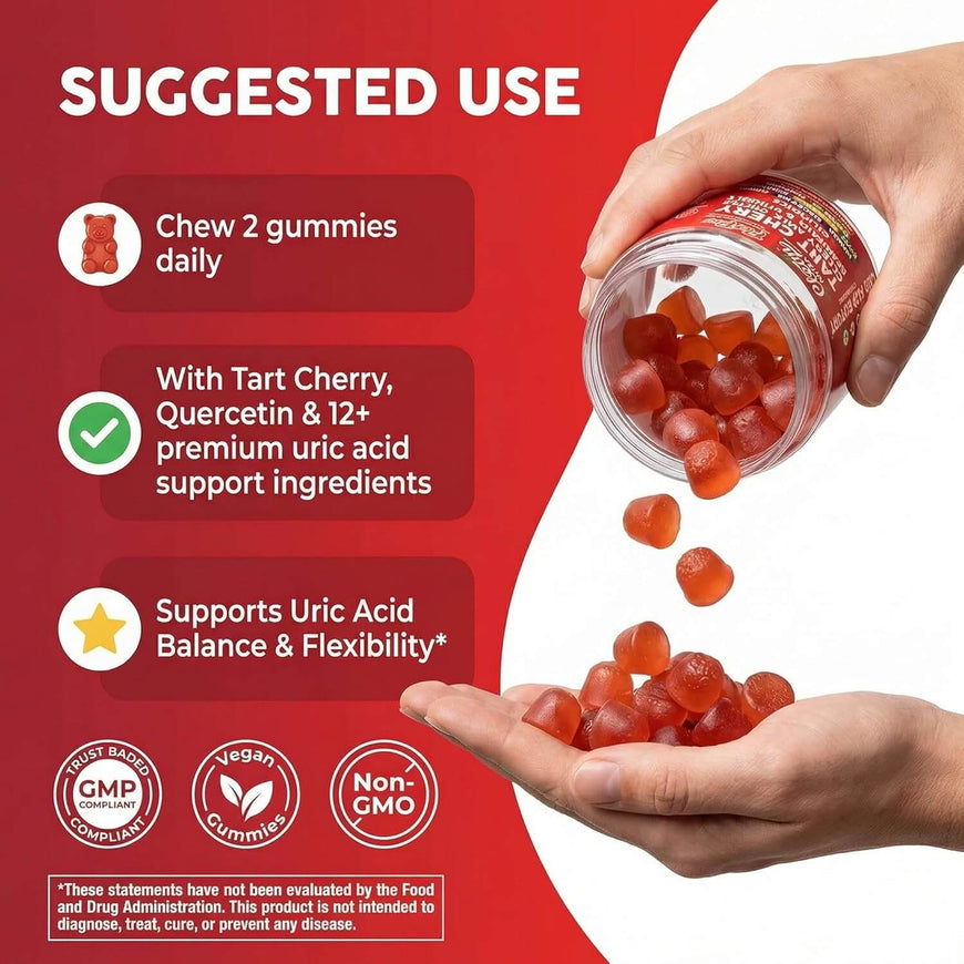 Tart Cherry Gummies - Joylume